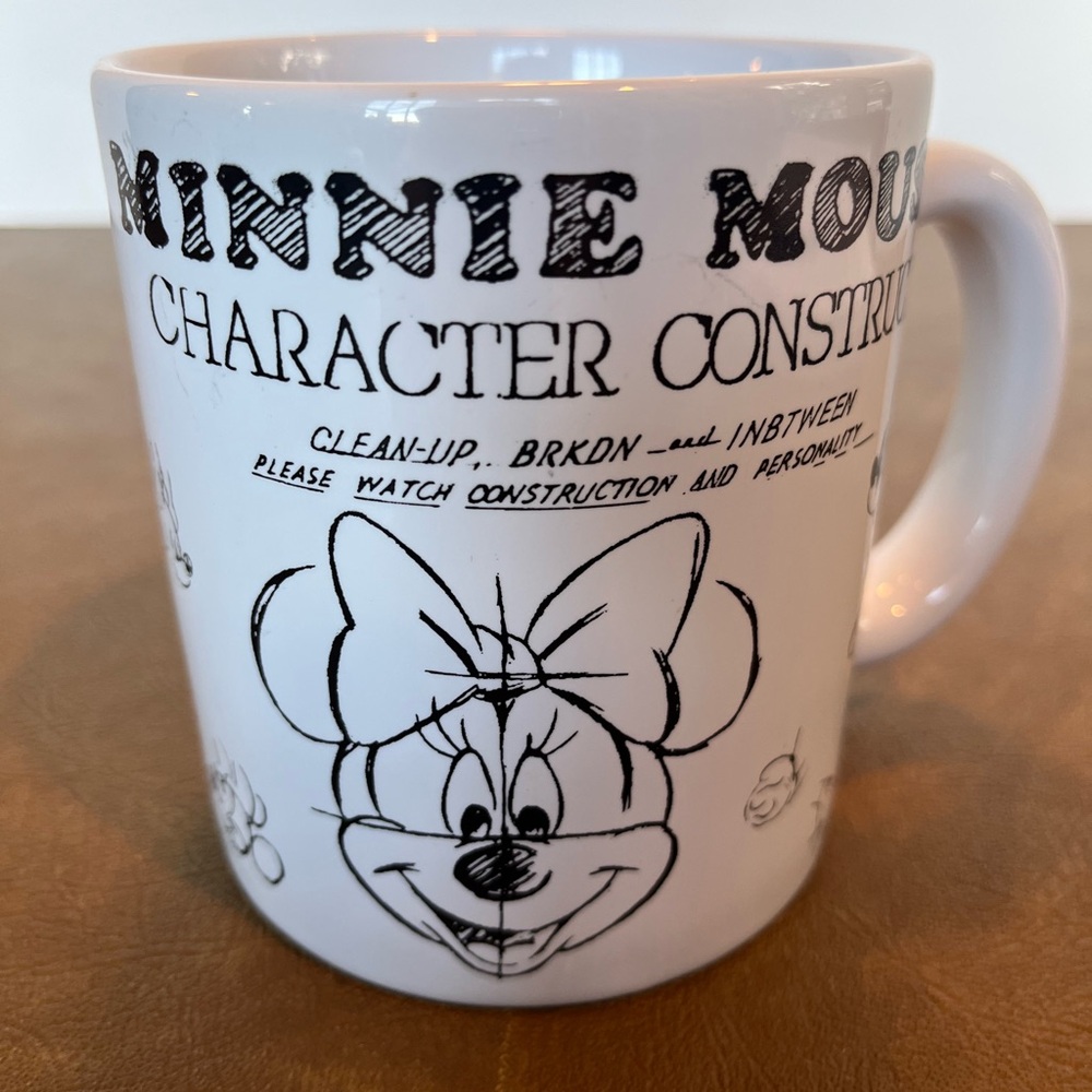 Mini Mouse Disney Parks Character Construction Illustration Mug